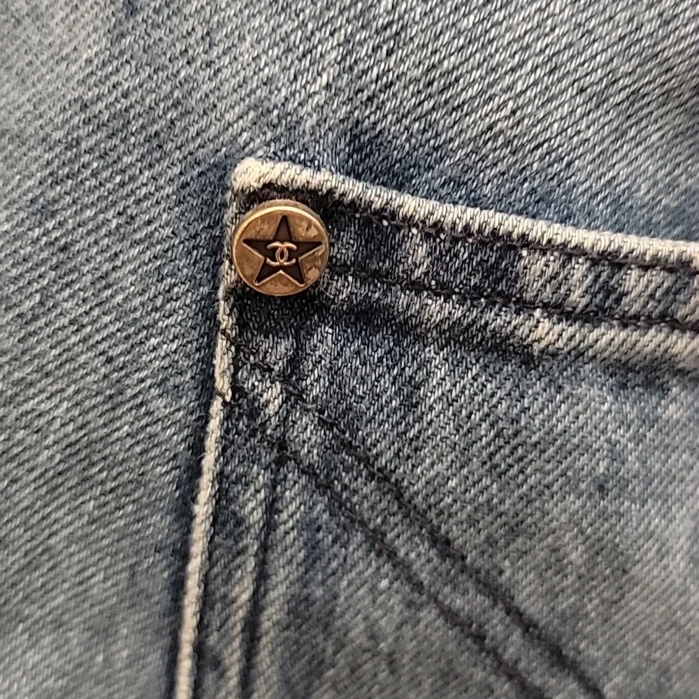 Chanel Paris -Dallas Cruise collection Denim Shorts